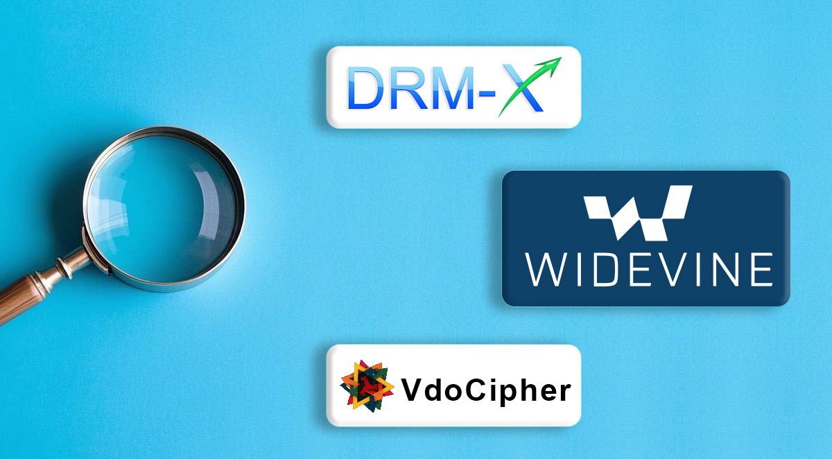 A Comparative Study of DRM-X, Widevine DRM, and VdoCipher Digital Rights Management (DRM) Technologies