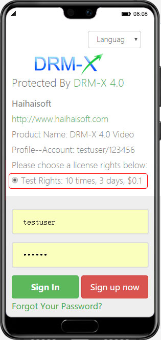 Price License Settings