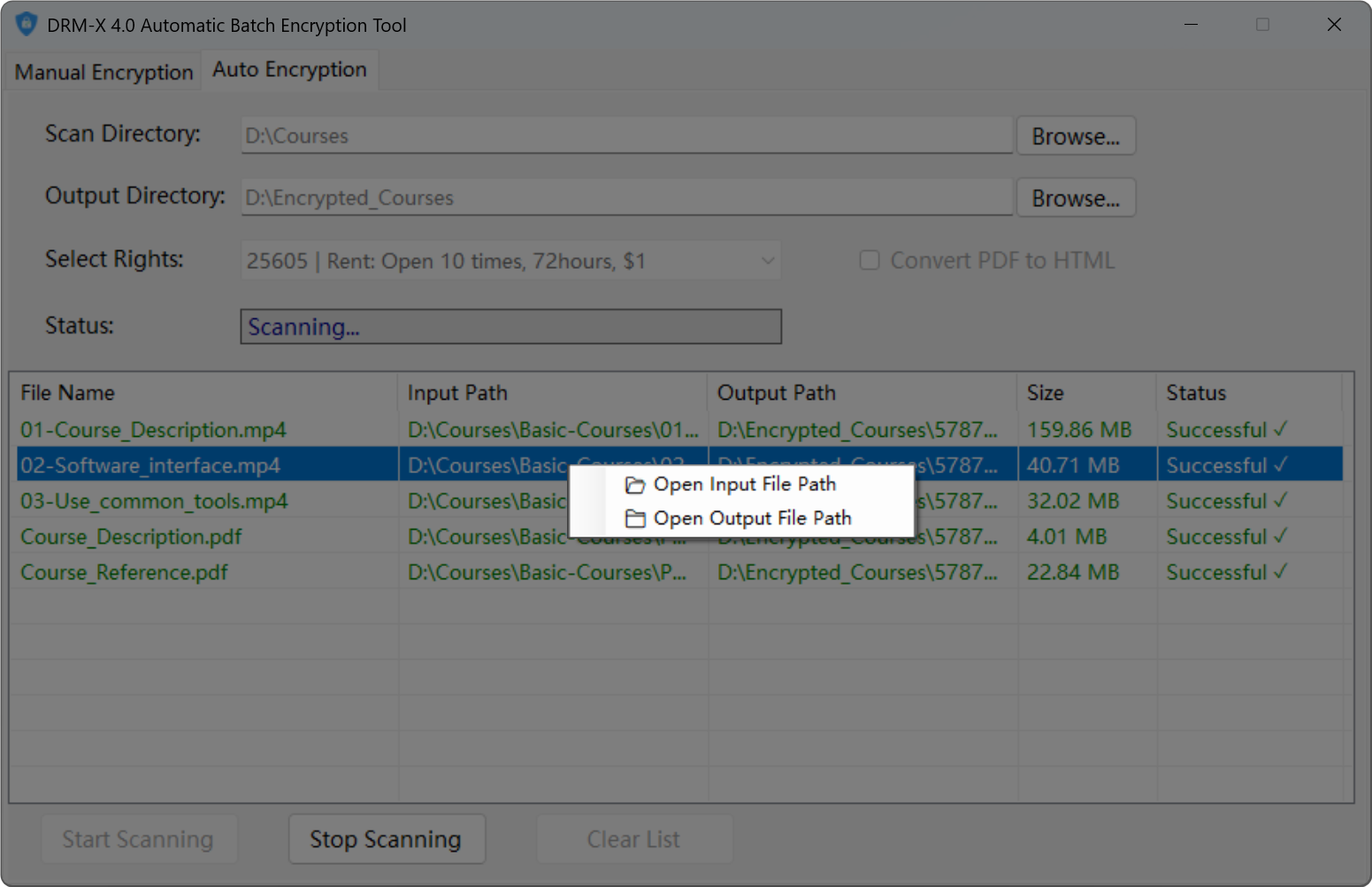 auto-encryption tool login