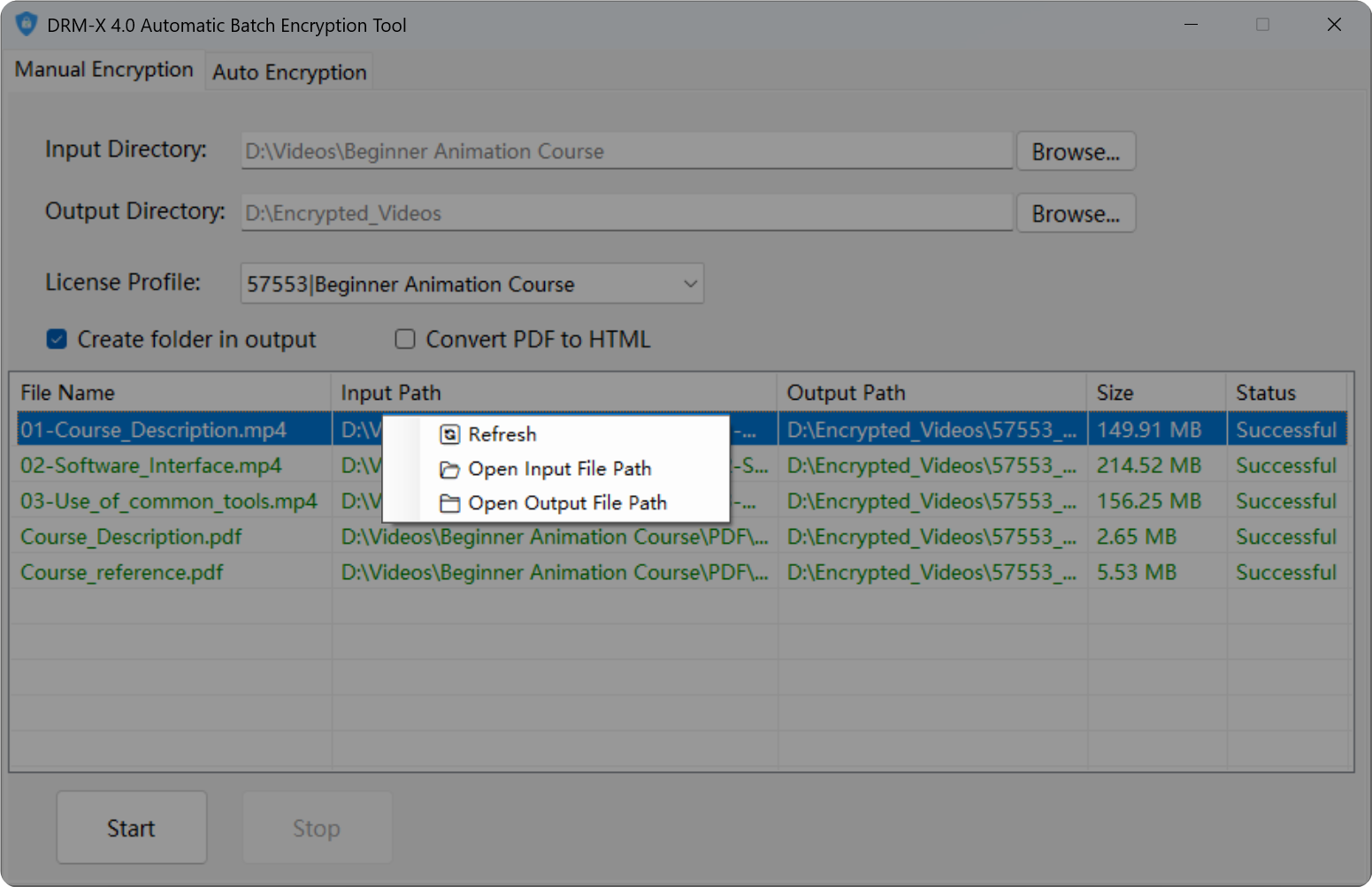 auto-encryption tool login