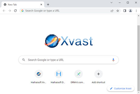 New Xvast Browser
