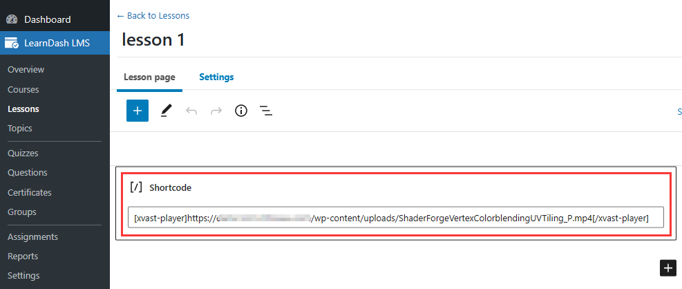 Add LearnDash Course ID